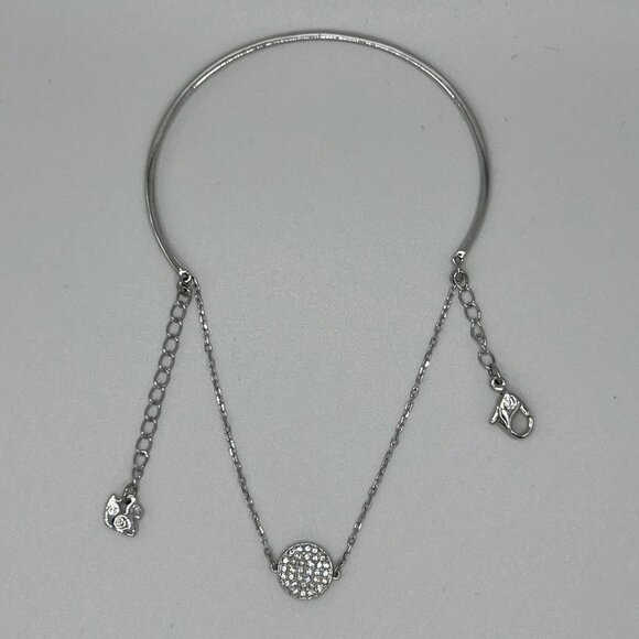 SWAROVSKI SWAN SIGNED Ginger Bangle - Picture 1 of 4
